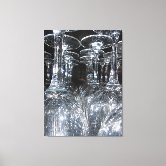 Brille Leinwanddruck (Vorderseite)