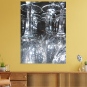 Brille Leinwanddruck (Insitu (Wohnzimmer))