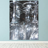 Brille Leinwanddruck (Insitu (Holzboden))