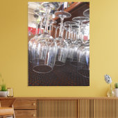 Brille Leinwanddruck (Insitu (Wohnzimmer))