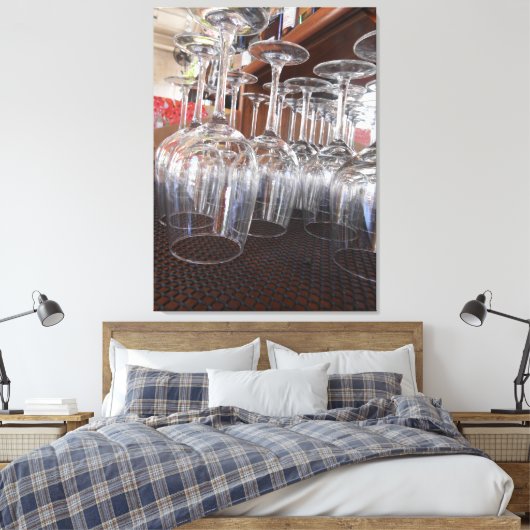 Brille Leinwanddruck (Insitu (Schlafzimmer))