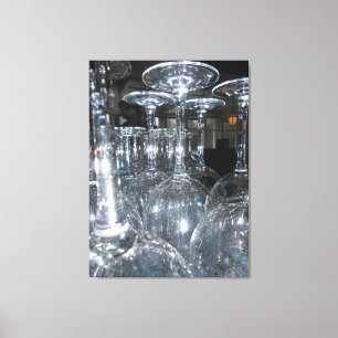 Brille Leinwanddruck