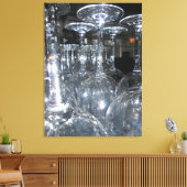 Brille Leinwanddruck (Insitu (Wohnzimmer))