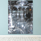 Brille Leinwanddruck (Insitu (Holzboden))