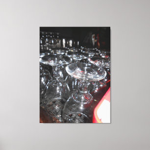 Brille Leinwanddruck