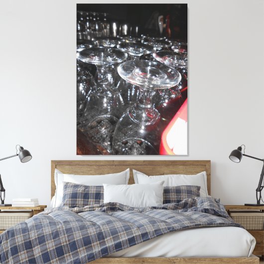 Brille Leinwanddruck (Insitu (Schlafzimmer))