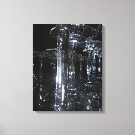 Brille Leinwanddruck (Vorderseite)