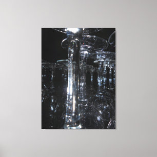 Brille Leinwanddruck