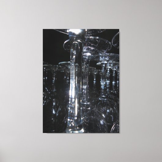 Brille Leinwanddruck (Vorderseite)