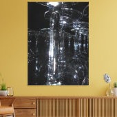 Brille Leinwanddruck (Insitu (Wohnzimmer))