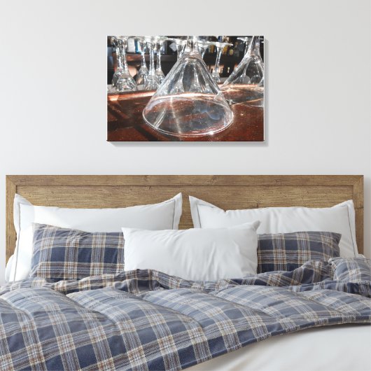 Brille Leinwanddruck (Insitu (Schlafzimmer))