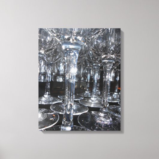 Brille Leinwanddruck (Vorderseite)