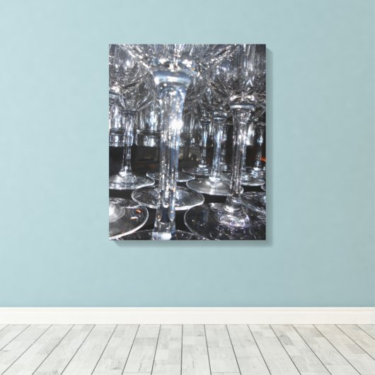 Brille Leinwanddruck (Insitu (Holzboden))