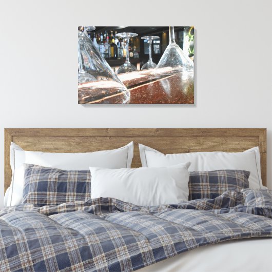 Brille Leinwanddruck (Insitu (Schlafzimmer))