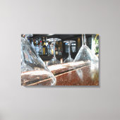 Brille Leinwanddruck (Vorderseite)