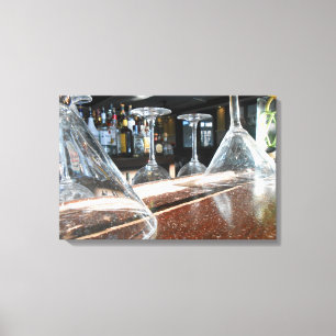 Brille Leinwanddruck