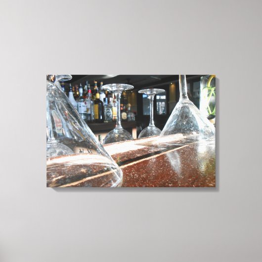 Brille Leinwanddruck (Vorderseite)