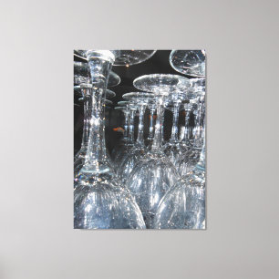 Brille Leinwanddruck