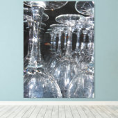 Brille Leinwanddruck (Insitu (Holzboden))