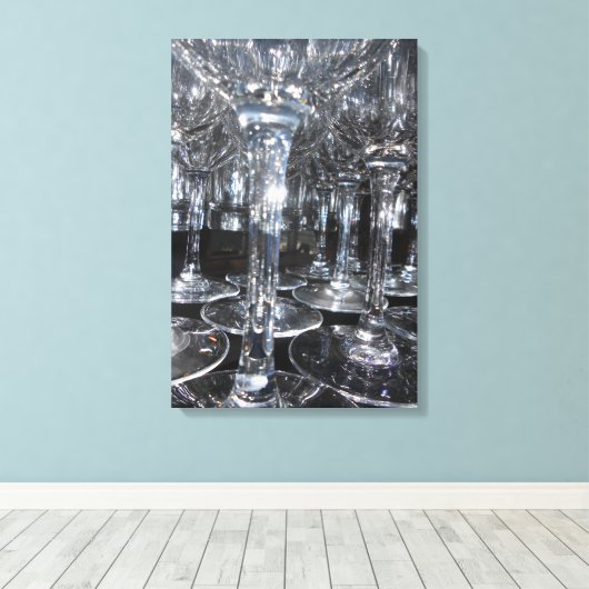 Brille Leinwanddruck (Insitu (Holzboden))