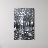 Brille Leinwanddruck (Vorderseite)