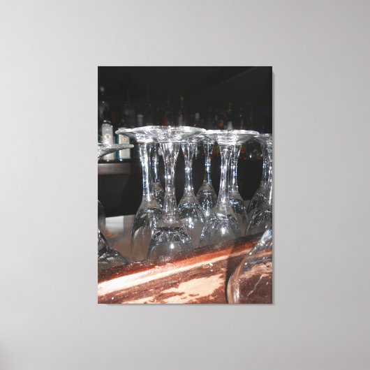 Brille Leinwanddruck (Vorderseite)