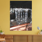 Brille Leinwanddruck (Insitu (Wohnzimmer))