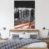 Brille Leinwanddruck (Insitu (Schlafzimmer))