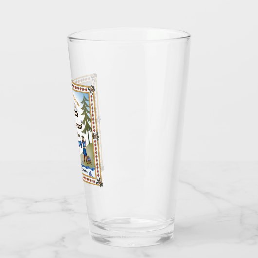 Brille ~ Lodge Signage Glas (Links)