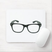 Brille-Mauspad für Nerds Mousepad (Mit Mouse)