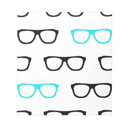 Brille Notizblock (Vorderseite)