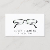 Brille| Optimierte Visitenkarten Visitenkarte (Vorderseite)
