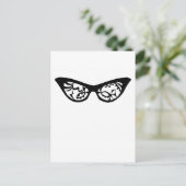 Brille Postkarte (Stehend Vorderseite)