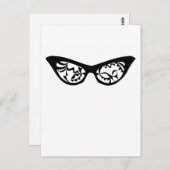 Brille Postkarte (Vorne/Hinten)
