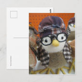 Brille Postkarte (Vorne/Hinten)