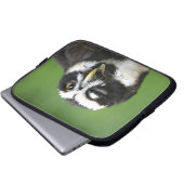 Brille (Pulsatrix perspicillata) Laptopschutzhülle (Vorne Knopf)