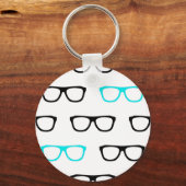 Brille Schlüsselanhänger (Vorderseite)