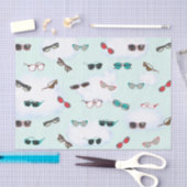 Brille und Sonnenbrille Muster Seidenpapier (Handwerk)