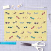 Brille und Sonnenbrille Seidenpapier (Handwerk)