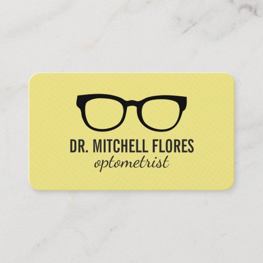 Brille Visitenkarte (Vorderseite)
