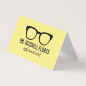 Brille Visitenkarten (Vorderseite)