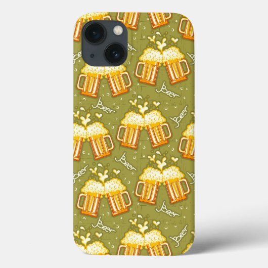 Brille von Biermustern Case-Mate iPhone Hülle (Rückseite)