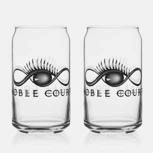 Brille - zweiteiliges Set Dosenglas