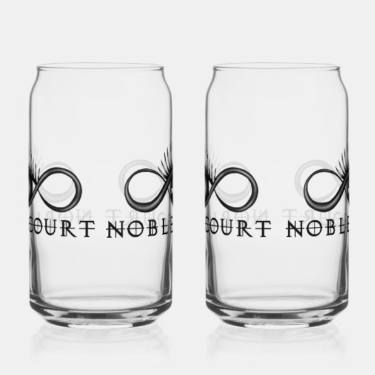 Brille - zweiteiliges Set Dosenglas (Links)