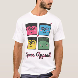 Brillen-Appell Lustiger Brillenträger-Witz T-Shirt