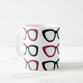 Brillen Augengläser Brillengläser Gläser Kaffeetasse (Vorderseite Links)