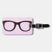 Brillen-Gepäckanhänger Gepäckanhänger (Vorderseite horizontal)