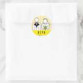 Brillen & Groom uAwg Stickers (Tasche)