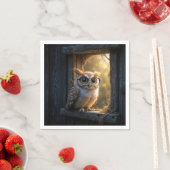 Brillen im Barnfenster tragen Serviette (Beispiel)