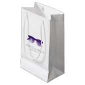 Brillen Kleine Geschenktüte (Vorderseite Schrägansicht)